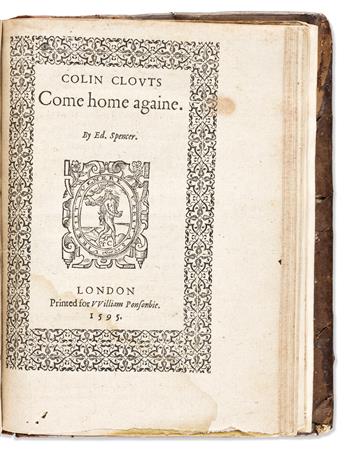 Spenser, Edmund (1552?-1559) Sammelband of Three Works: 1591-1596.